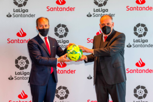 La Liga española y Banco Santander renuevan su acuerdo de colaboración