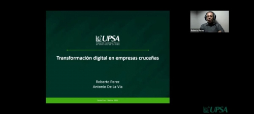 Webinar UPSA sobre Transformación  Digital en empresas cruceñas