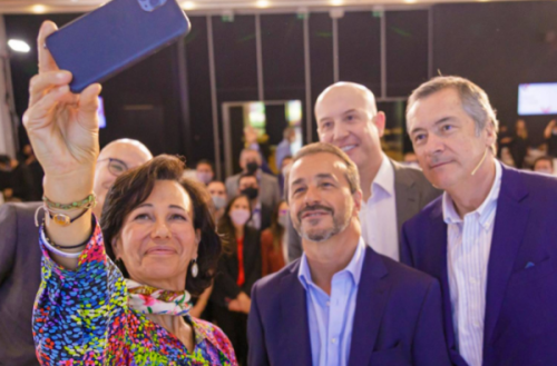 La presidenta de Santander, Ana BotÃ­n, visitÃ³ la Argentina y ratificÃ³ inversiones por USD 225 millones