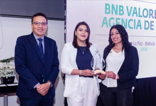 Por sÃ©ptima vez, BNB Valores es reconocida como la Mejor  Agencia de Bolsa en Mercado Primario