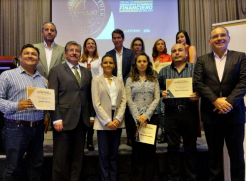 Asoban, en colaboración con Agencia EFE, premia a los ganadores del Segundo Concurso de Periodismo Económico y Financiero de Bolivia