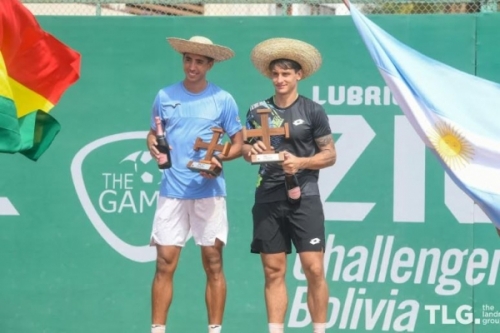 TLG apoya el ATP Challenger Bolivia, el único torneo profesional de tenis en el país