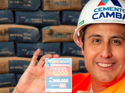 Cemento Camba apoya a sus clientes con más de 200 mil bolivianos en vales de consumo