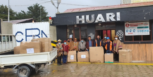 CBN entrega juguetes a niños de seis  comunidades del municipio de Huari