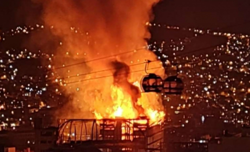 Dueños del edificio quemado en La Paz deben una multa de dos millones de bolivianos