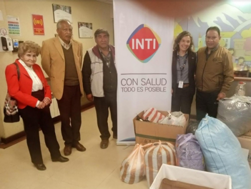 INTI compromete ayuda social a familias de La Paz recordando el Día de amor al prójimo