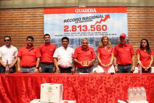 Molienda de Guabirá supera los 2,8 millones de caña de azúcar marcando nuevo récord y la empresa es distinguida entre las mejores exportadoras