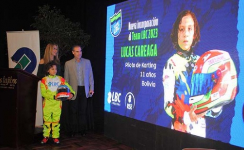 El team LBC apuesta por Lucas Careaga, el niño promesa del Karting Nacional