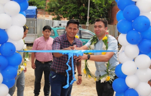 CBN inaugura una central de bebidas para la  región de Nor Yungas en la ciudad de Caranavi