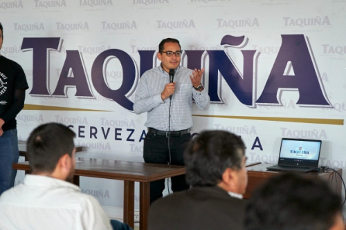 CBN recibe la visita del Alcalde de Cochabamba y su equipo  de trabajo en su Cerveceria Taquiña