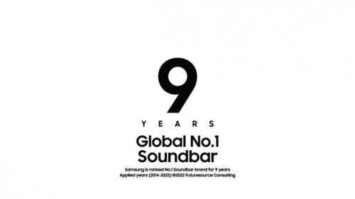 Samsung Soundbar ocupa el puesto No.1 en ventas globales durante 9 años consecutivos
