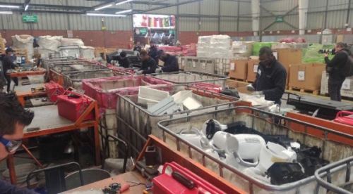 Chile inicia primeros pasos en el reciclaje comercial de su basura electrónica
