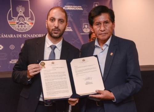 Cervecería Boliviana Nacional recibe el reconocimiento de  la Cámara de Senadores por sus 137 años