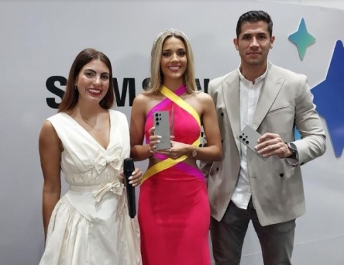 Samsung Galaxy S24 es el smartphone oficial de la reina del carnaval cruceño