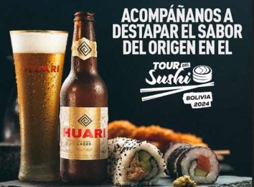 Huari eleva la experiencia del Tour del Sushi con un exquisito maridaje