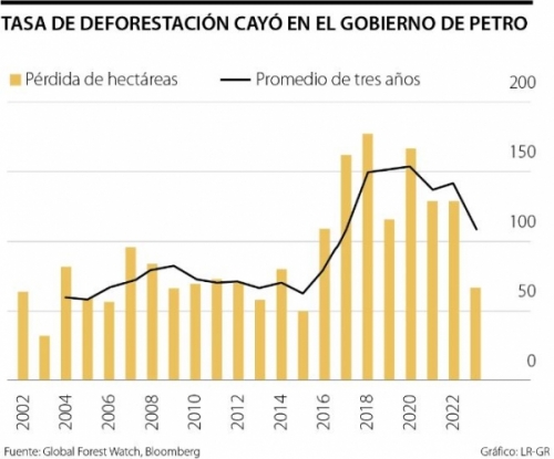 Gobiernos de Brasil y Colombia frenan deforestación en contra de tendencia mundial