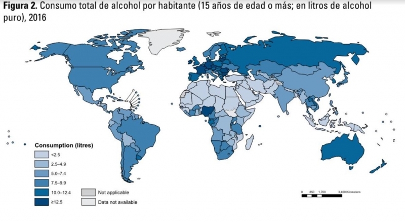 El consumo de alcohol en Bolivia es uno de los más bajos de la región y está disminuyendo