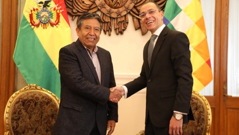 Embajador de Egipto en Bolivia busca que su país adquiera carne, granos andinos y otros productos