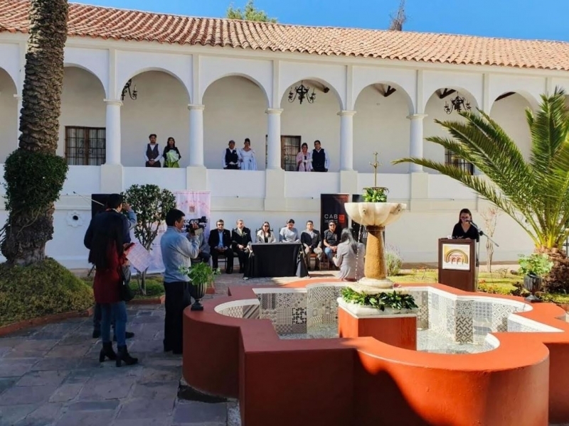 SOBOCE es el principal auspiciador del concurso Patios Patrimoniales del Bicentenario que busca promover la historia y la arquitectura de Sucre