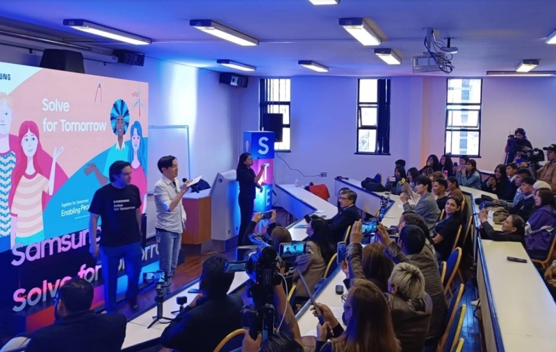 Solve for Tomorrow: Samsung anunció a los 100 equipos de jóvenes que se proponen mejorar Bolivia