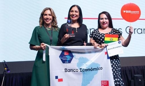 Lo más leído: El Banco Económico celebra su cultura, es el único banco boliviano en el Ranking de GPTW Latam 2024 