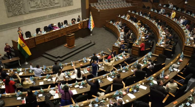 Cámara de diputados de Bolivia debatirá la modificación a la Ley de Pensiones y un crédito por US$ 100 millones