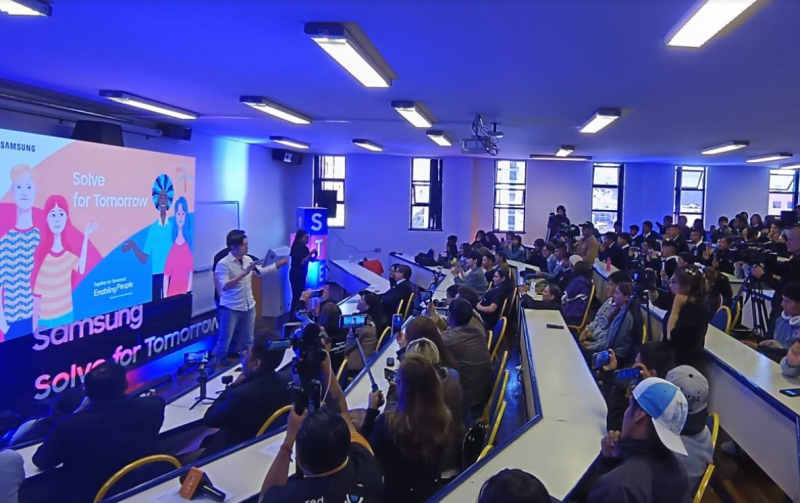 Samsung invita a los internautas a elegir al primer finalista del programa Solve for Tomorrow