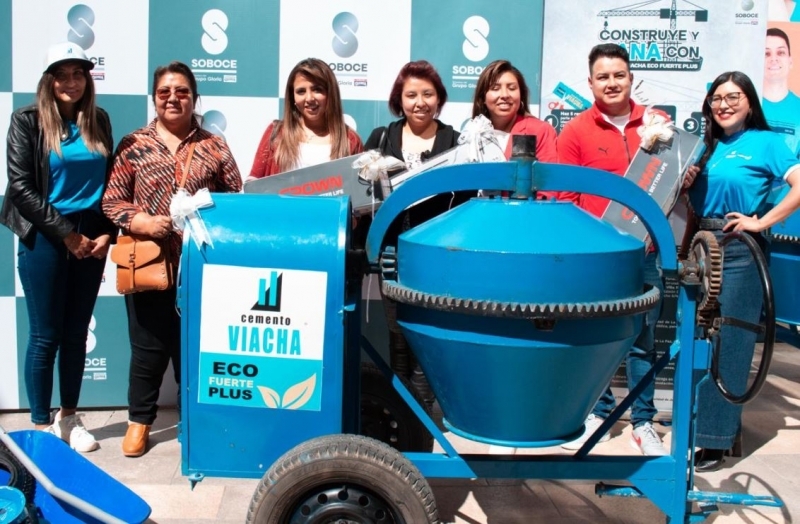 Lo más leído: Cemento Viacha Eco Fuerte Plus de SOBOCE premia  a los ganadores del concurso 