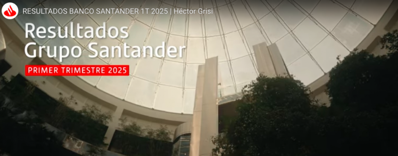 Resultados del Banco Santander al primer trimestre