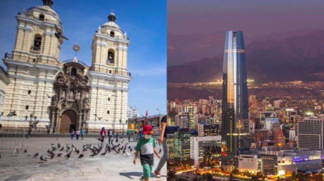 Perú y Chile registran proyecciones de crecimiento económico más bajas de lo esperado en 2025