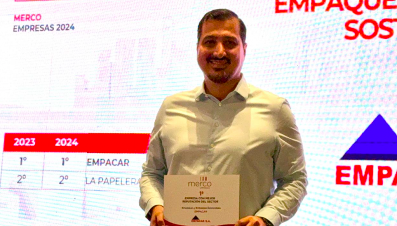 Empacar mantiene su ascenso en el ranking Merco y lidera su sector por tercer año consecutivo