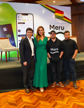 Meru conmemora el primer año de operación en Bolivia y relanza pagos con QR