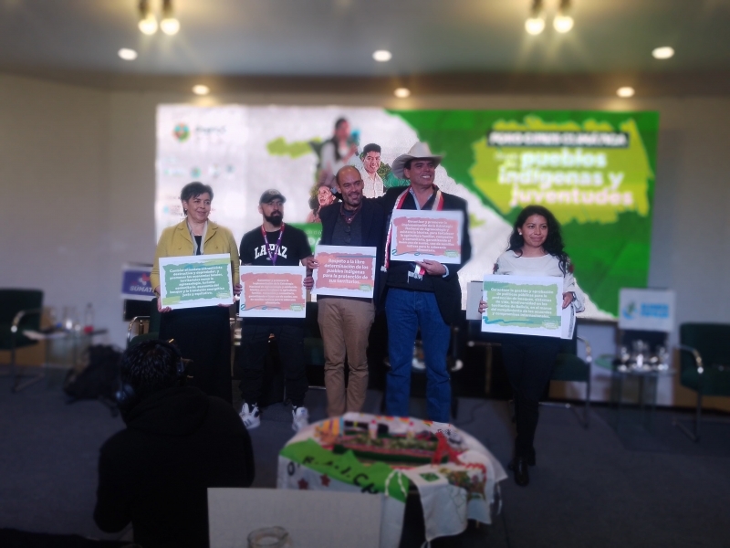 Jóvenes e indígenas demandan a candidatos propuestas claras para superar la crisis climática