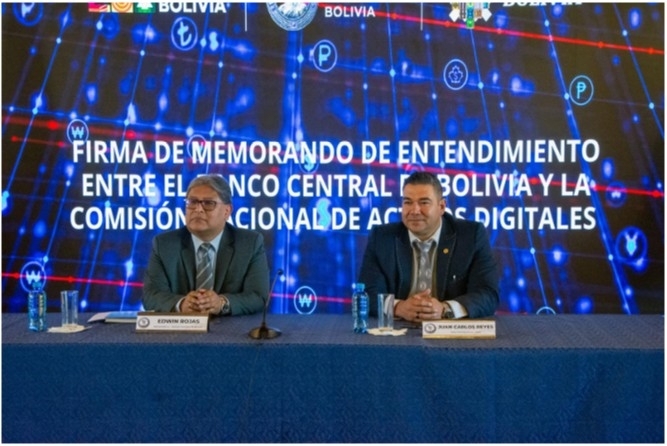 El BCB y la Comisión Nacional de Activos Digitales de El Salvador acuerdan Cooperación mutua para el desarrollo de Criptoactivos en Bolivia