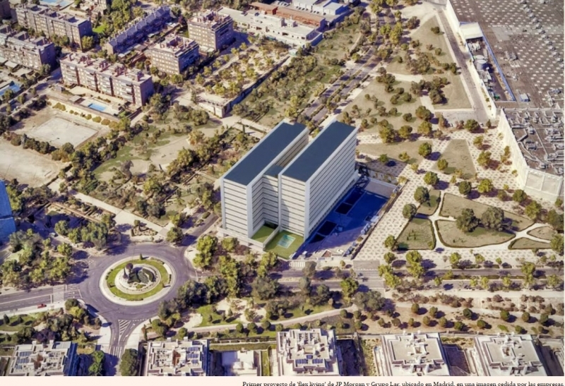 JP Morgan se lanza por el Flex Living en España e invertirá 600 millones junto a Grupo Lar