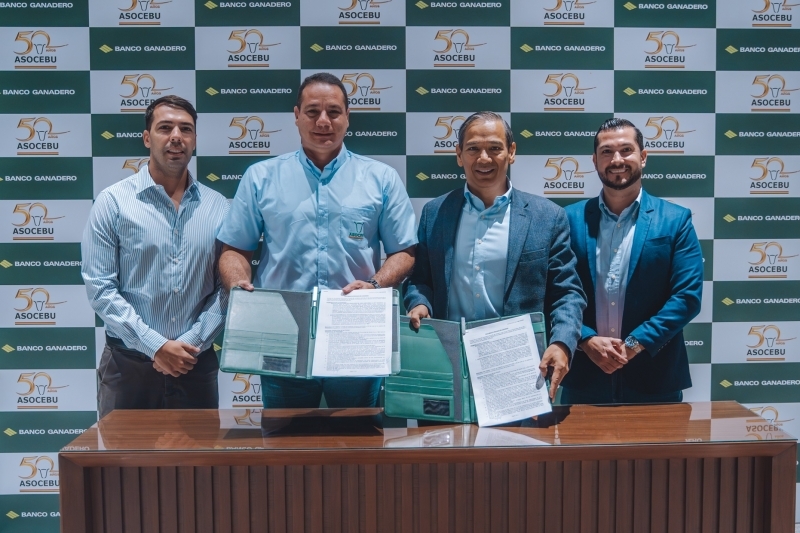 Banco Ganadero y ASOCEBÚ cumplen una década de alianza