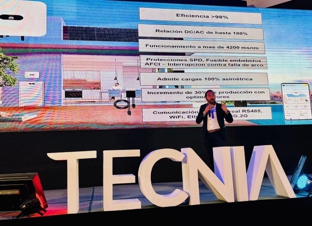 Huawei y sus soluciones innovadoras para la electromovilidad en TeCNIa 2025