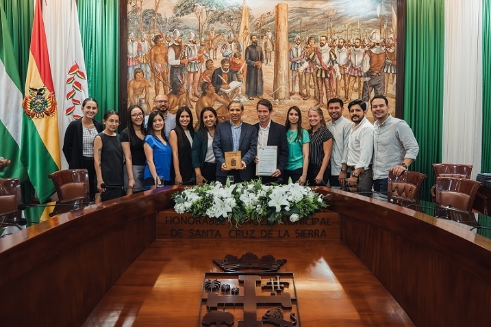 Banco Ganadero reconocido por su aporte al resguardo del Centro Histórico