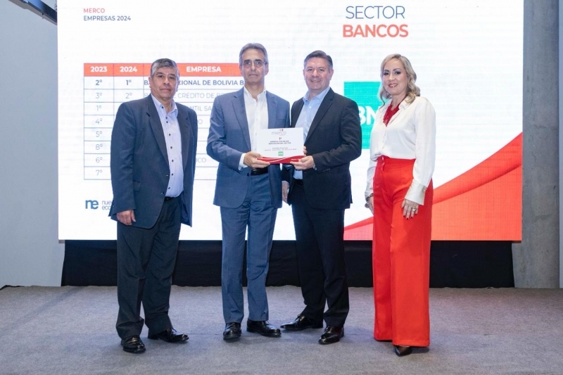 El BNB es la entidad financiera con mejor reputación de Bolivia