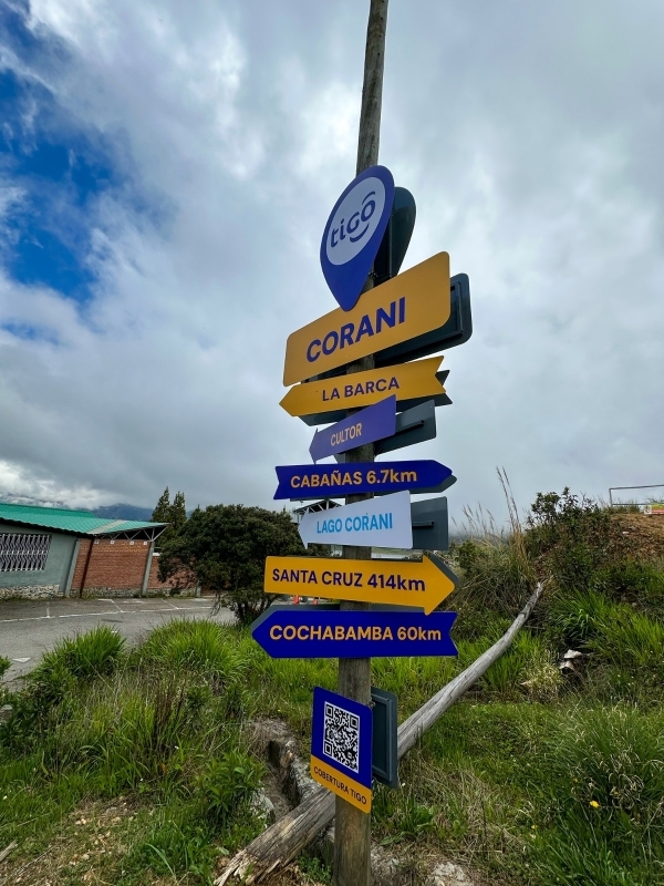 Tigo amplia su cobertura y lleva internet móvil a Corani en Cochabamba Tigo amplia su cobertura y lleva internet móvil a Corani en Cochabamba