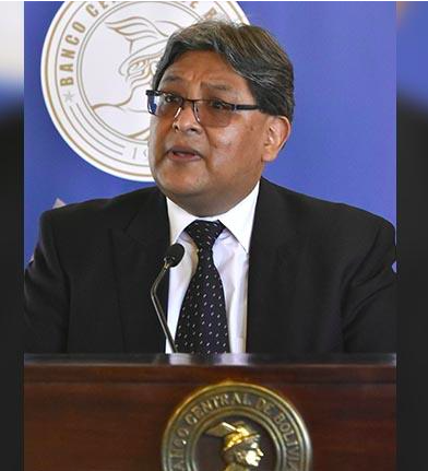 Edwin Rojas Ulo es el nuevo presidente interino del Banco Central de Bolivia