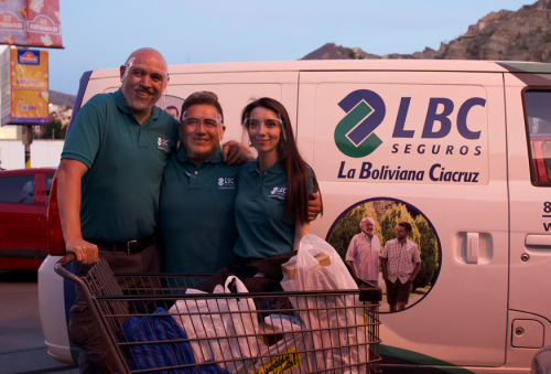 LBC Seguros entrega equipamientos e insumos  en la campaña Cambiando Historias 