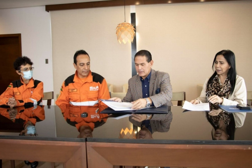 Nacional Seguros renovó su acuerdo con el Grupo Voluntario de Salvamento