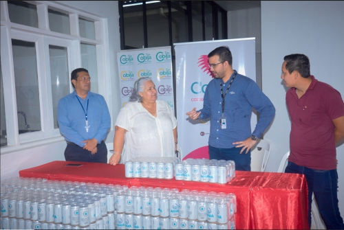 CBN donó agua para los voluntarios de la Alcaldía  de Cobija y a la Primera División del Ejército