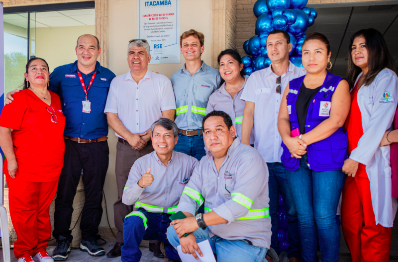 Itacamba entrega centro de salud en Yacuses