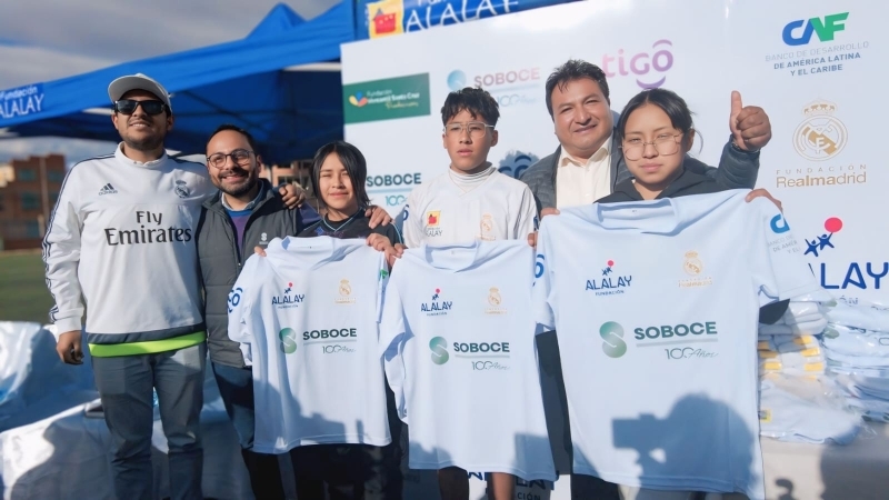 SOBOCE y Fundación Alalay comprometidos con el deporte y la niñez 