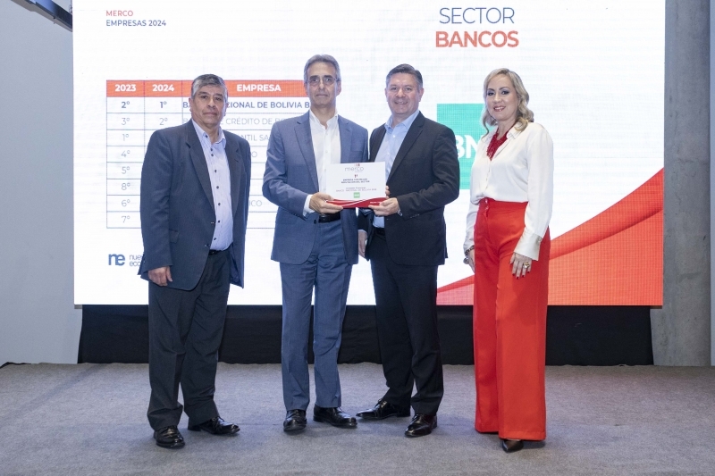 El BNB es la entidad financiera con mejor reputación de Bolivia