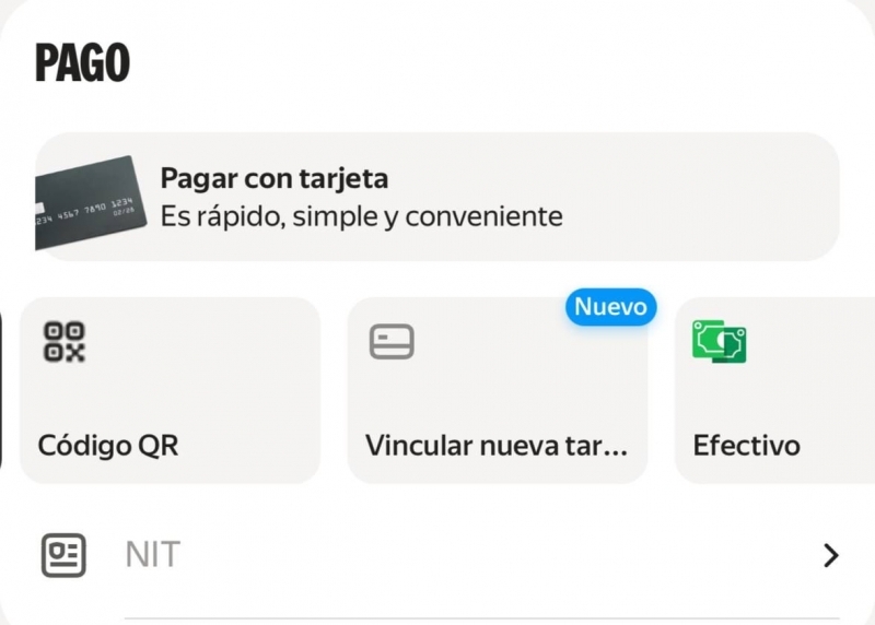 Una forma más inteligente de pedir: llega el pago con tarjeta a Yango Comida